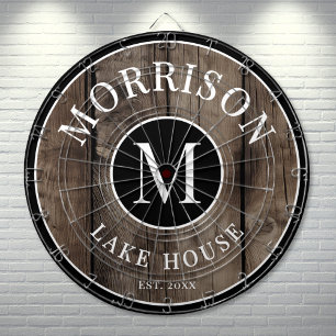 Diana Nombre de familia de madera rústica