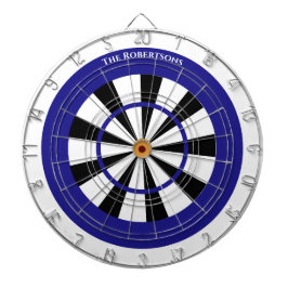 Diana Nombre mínimo de la familia azul y blanco