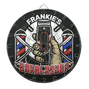 Diana NOMBRE Personalizado Barbería Retro Tienda Pole B