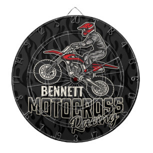 Diana NOMBRE personalizado Carreras motocross moto sucia