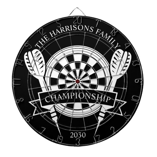 Diana Nombre personalizado de la familia negra y blanca (Frente)