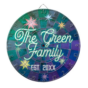 Diana NOMBRE PERSONALIZADO Tipografía Verde y Estrellas