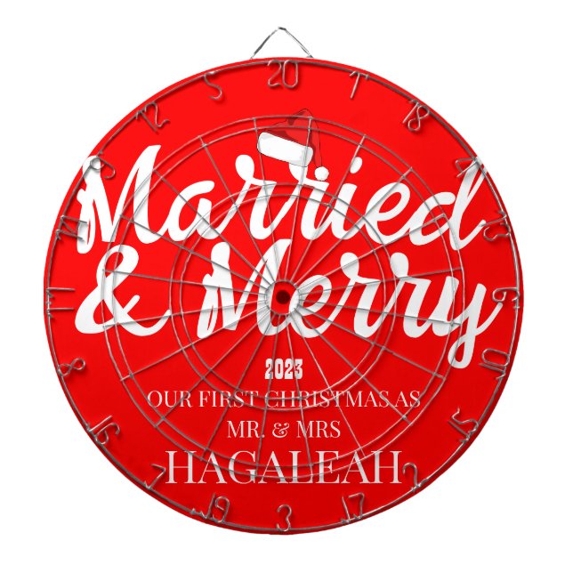Diana Nuestra primera Navidad, Sr. y Sra. Newlyw Merry (Frente)