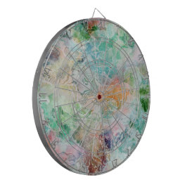 Diana Ocean Abstract Watercolor Grunge Pattern 