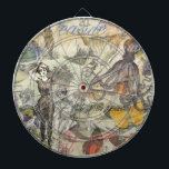 Diana Octopus Beach Antique Coastal Steampunk<br><div class="desc">Esta imagen combina imágenes de la diversión de la playa a la antigua. Esta imagen de pulpo vintage y belleza bañadora es un collage de imágenes antiguas de los años 1800 y principios del siglo XX. El céfalo vintage de cefalópodos observa las bellezas de baño victorianas que muestran sus antiguos...</div>