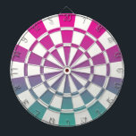 Diana Ombre Magenta Morado Verde azulado Y Blanco<br><div class="desc">Junta De Pinzas Verde azuladas Y Blancas Ombre Magenta</div>