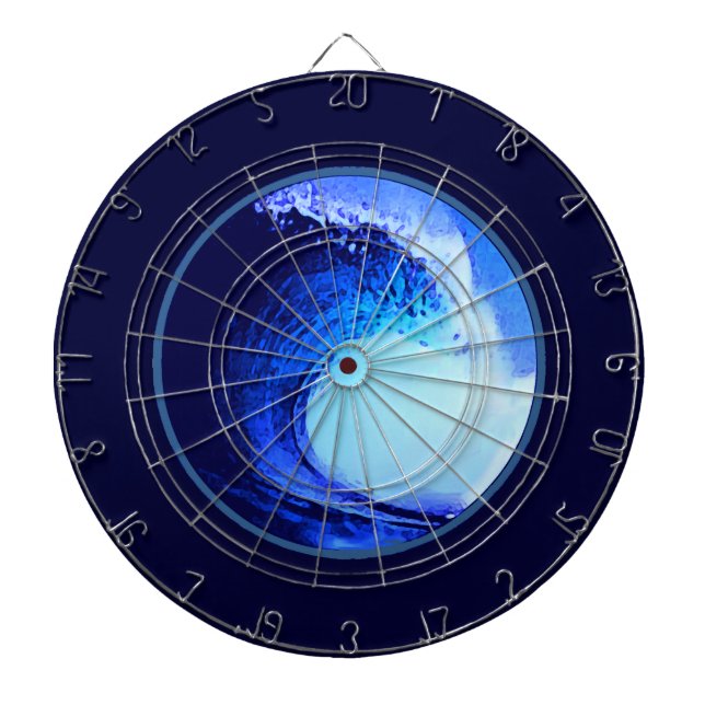 Diana onda azul estilo surf (Frente)