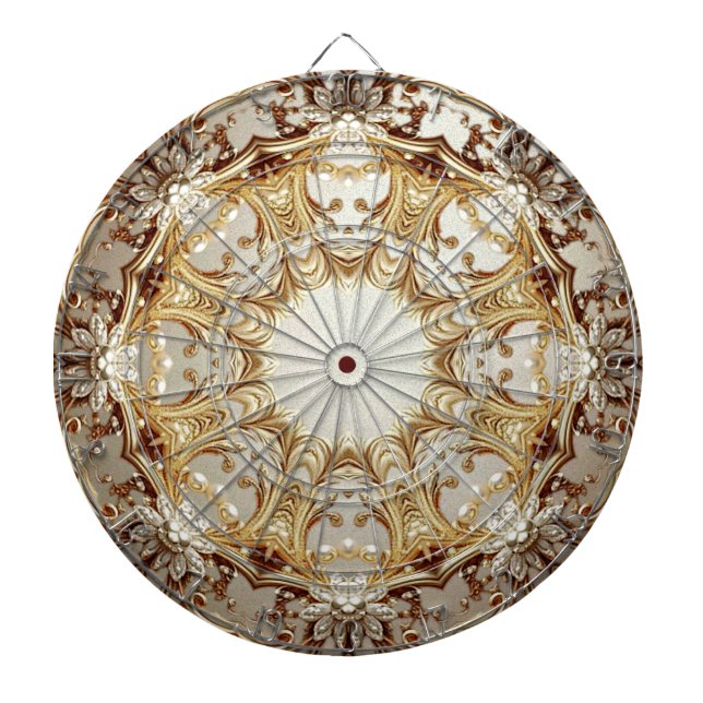 Diana Ornate Gold Dartboard (Frente)