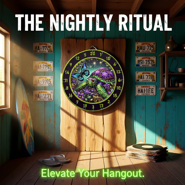 Diana Ornate Turtle Butterfly Cosmic Lodge Art (Subido por el creador)