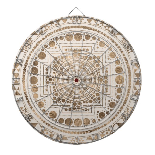 Diana Oro del pastel de Sri Yantra/de Sri Chakra (Frente)