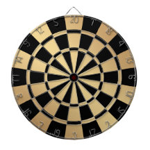 Oro metálico y negro de moda