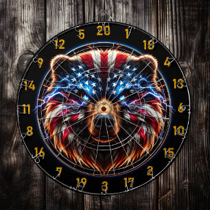 Diana Oso feroz con ojos brillantes