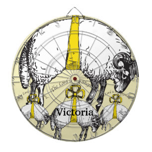 Diana Oveja colgada por cintas amarillas