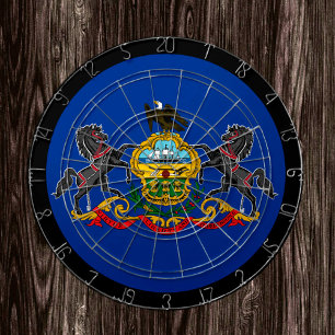 Diana Pabellón Pennsylvania Dartboard y Pennsylvania / j