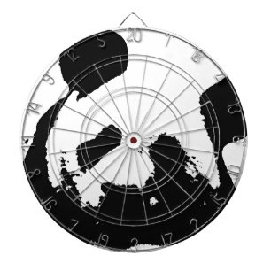 Diana Panda de arte pop blanco negro