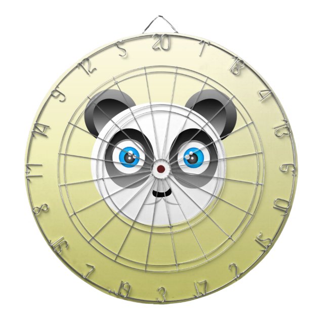 Diana Panda Metalizado Cage Dartboard (Frente)
