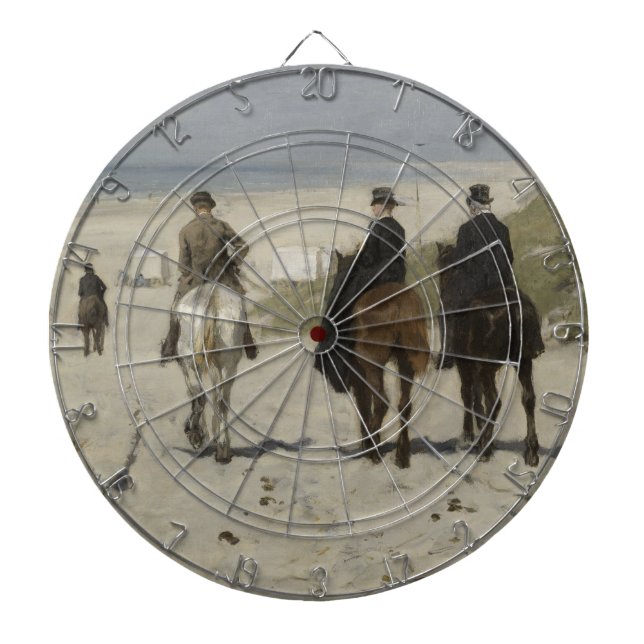 Diana Paseo a caballo por la playa (por Anton Mauve) (Frente)