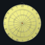 Diana Pastel de arte amarillo<br><div class="desc">Placa Dart con fondo amarillo pastel lista para tu texto o imágenes.</div>