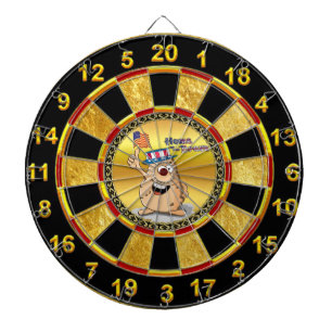 Diana Patata patriótica con gorra estadounidense y bande