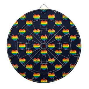 Diana Patrón cardíaco de 8 bits arco iris