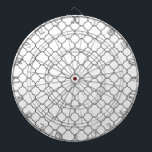 Diana Patrón clásico de quatrefoil<br><div class="desc">Patrón simple de quatrefoil en blanco y negro.</div>