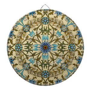 Diana Patrón continuo Vintage Blue Vine de William Morri