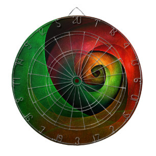 Diana Patrón de arte abstracto moderno de floración verd