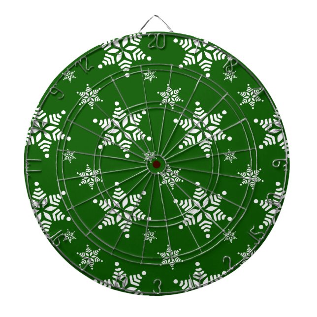 Diana Patrón de copos de nieve, copos de nieve blancos,  (Frente)