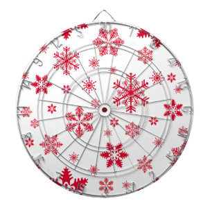Diana Patrón de copos de nieve, copos de nieve rojos, ni
