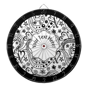 Diana Patrón de corazones y dibujos animados personaliza