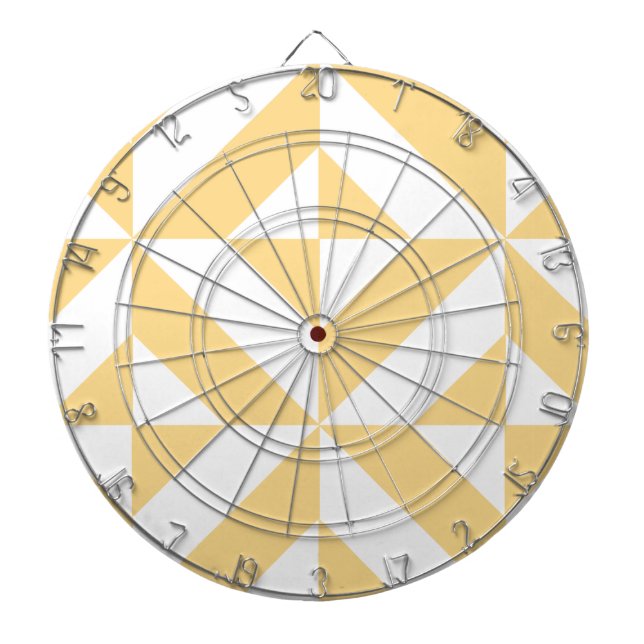 Diana Patrón de cubo de deco geométrico de melón pálido (Frente)