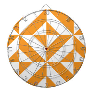 Diana Patrón de cubo de deco geométrico del Naranja quem