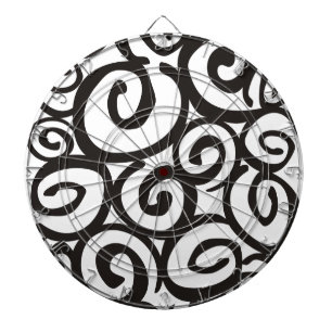 Diana Patrón de espirales negro y blanco + tus ideas