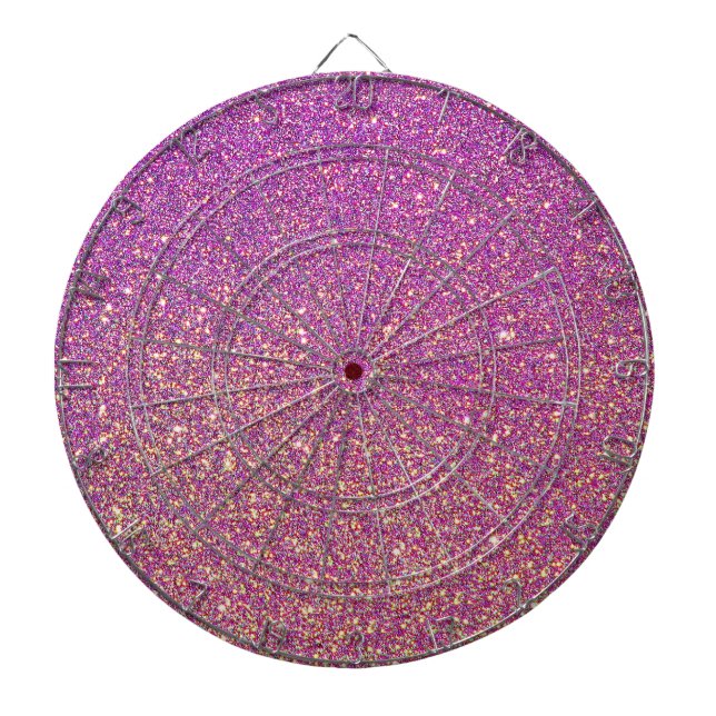 Diana Patrón de Purpurina rosado Giro (Frente)