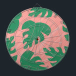 Diana Patrón de rayas abstractas de hojas de Monstera<br><div class="desc">Diseñado por Dream Big Digital Design</div>