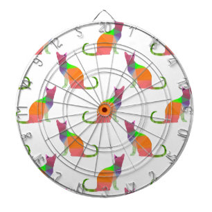 Diana Patrón de silueta de gato con bajo contenido de pó