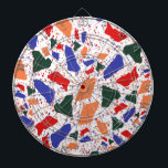 Diana Patrón de Terrazzo Abstracto Mosaico<br><div class="desc">Diseñado por Dream Big Digital Design</div>