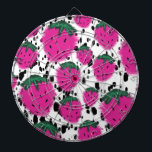Diana Patrón de Terrazzo de Fresas Abstractas Mosaico<br><div class="desc">Diseñado por Dream Big Digital Design</div>