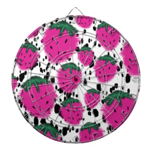 Diana Patrón de Terrazzo de Fresas Abstractas Mosaico