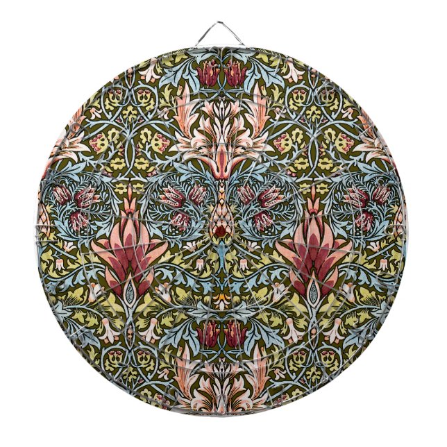 Diana Patrón floral de cabeza de serpiente de William Mo (Frente)