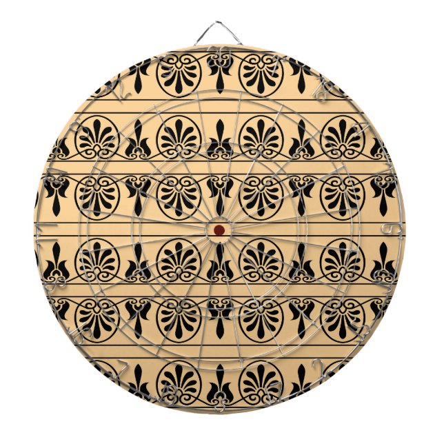 Diana Patrón griego árabe-mediterráneo marrón (Frente)