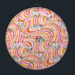 Diana Patrón Naranja de vibraciones de Snoopy & Woodstoc<br><div class="desc">Echa un vistazo a este patrón de maní groovy con Snoopy y Woodstock.</div>