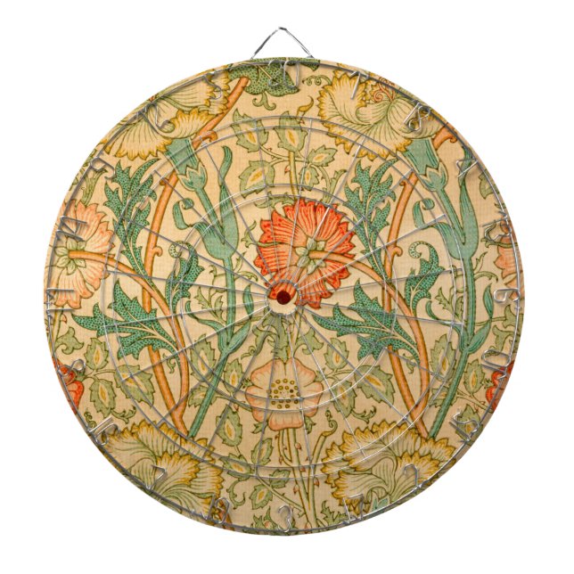 Diana Patrón rosa y Rosa (por William Morris) (Frente)