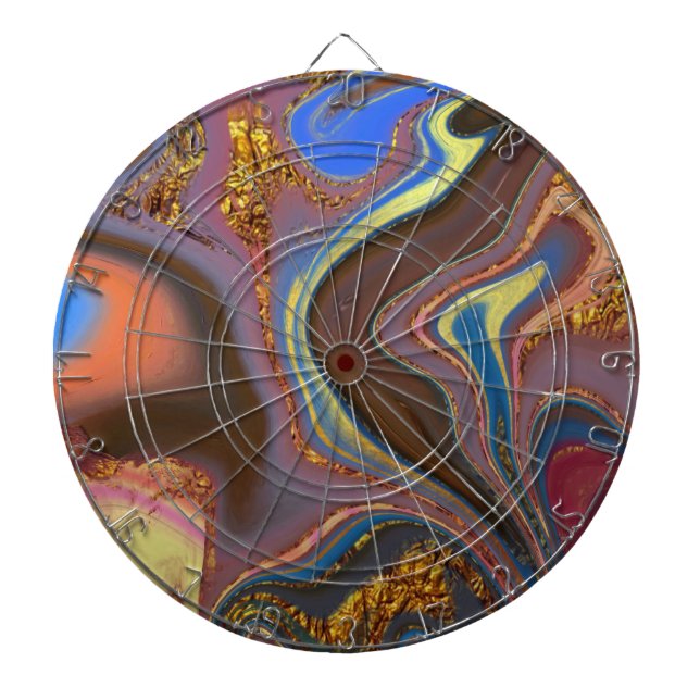 Diana pattern abstract brown (Frente)