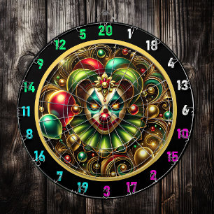 Diana Payaso feliz con globos coloridos