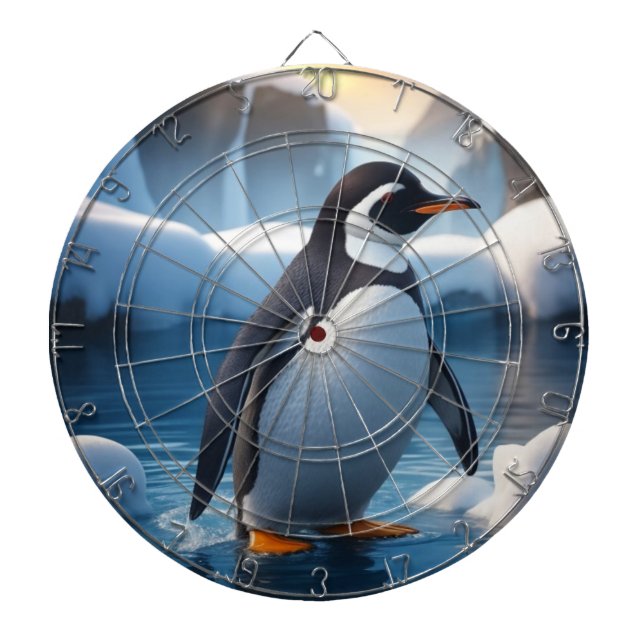 Diana Penguin Dartboard (Frente)