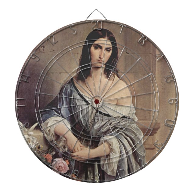 Diana Pensamientos melancólicos (por Francesco Hayez) (Frente)