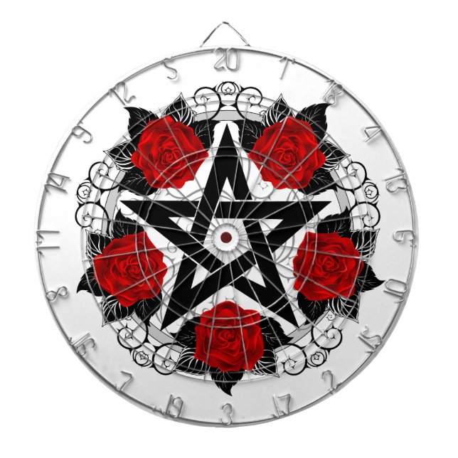 Diana Pentagram con rosas rojas (Frente)