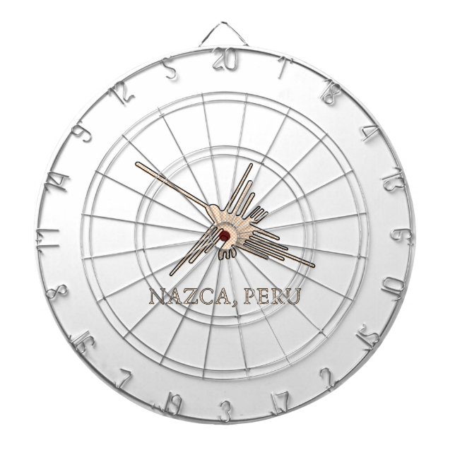 Diana Periódico Geoglyph de Nazca Hummingbird (Frente)