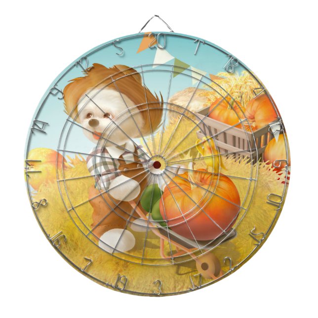 Diana Perro agricultor con calabaza (Frente)